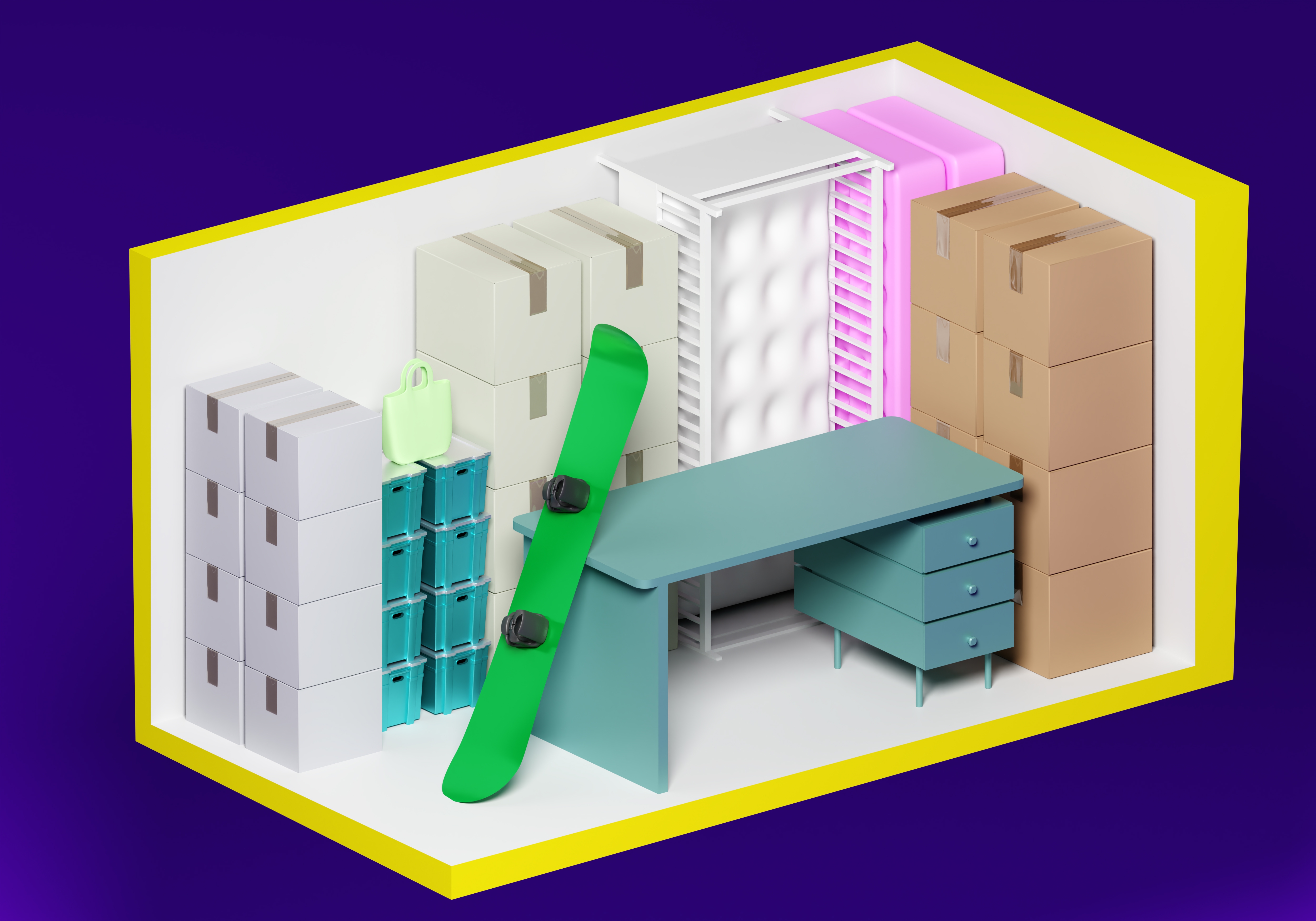 Storage Unit Organization Diagram